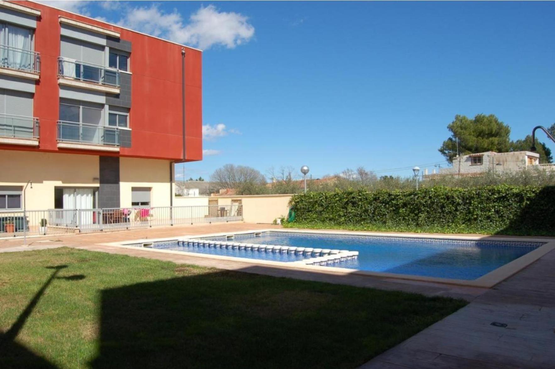 Apartamento Vallfogona Relax Santa Bárbara エクステリア 写真